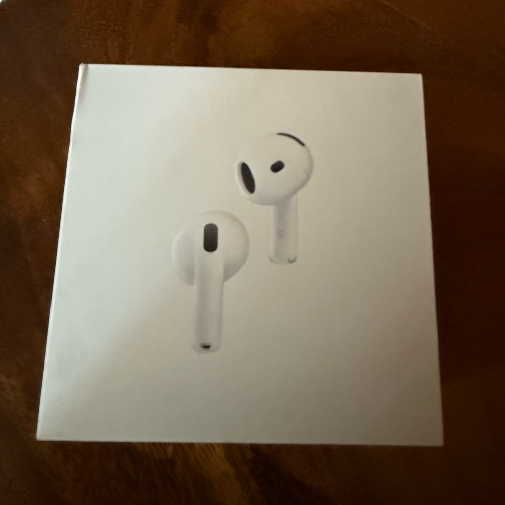completely new airpods 4 with noise cancellation